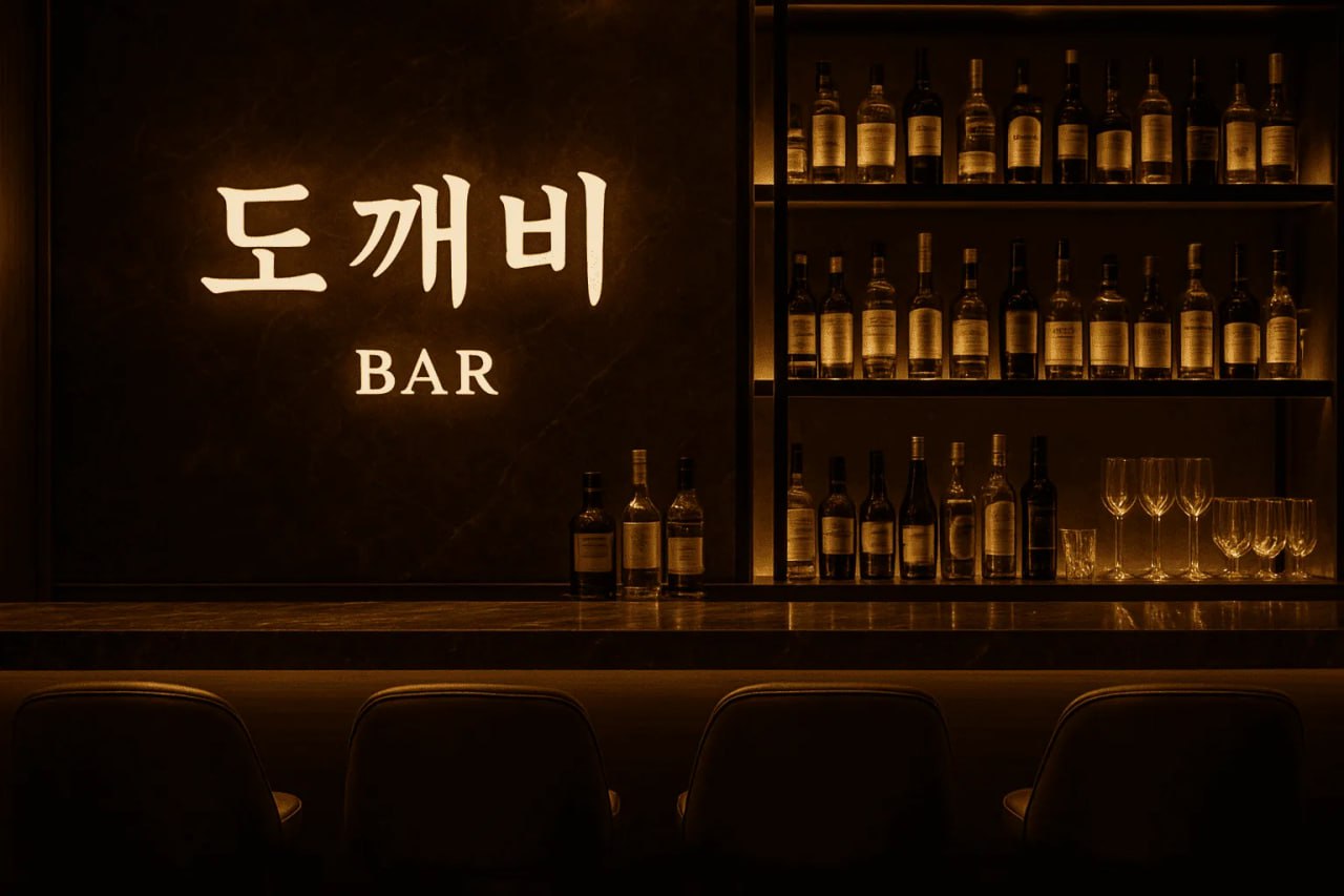 강남 도깨비 쩜오의 모던한 내부 전경